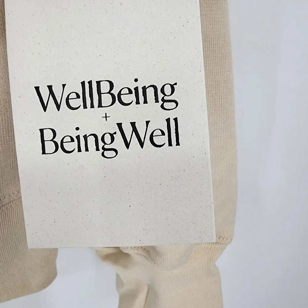 Revolve WellBeing + BeingWell Goldie Sweatshirt in Bone White Size Medium